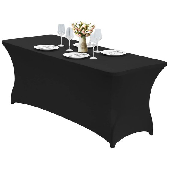 Table Linen Cover Black